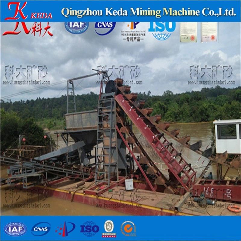 Long Lifetime Dredger Made in Keda Bucket Dredger