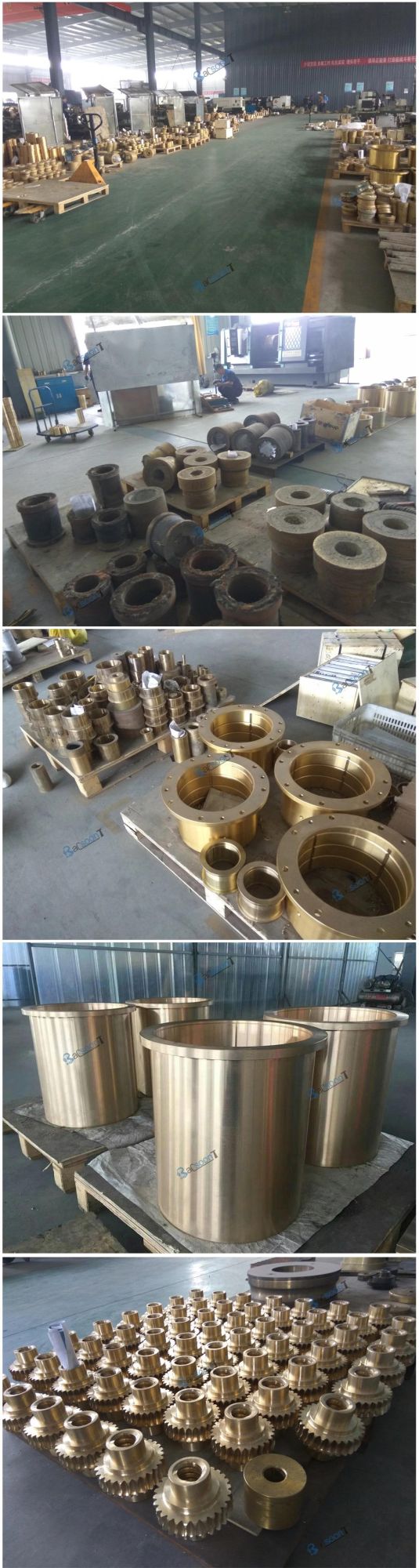 Centrifugal Casting Bronze/Brass Bushing with Oil Groove