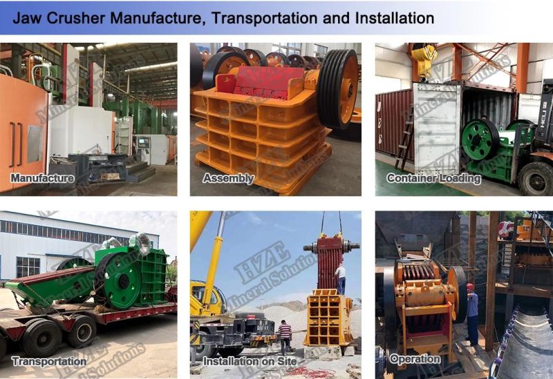 High Efficiency Stone / Rock Crusher Machine