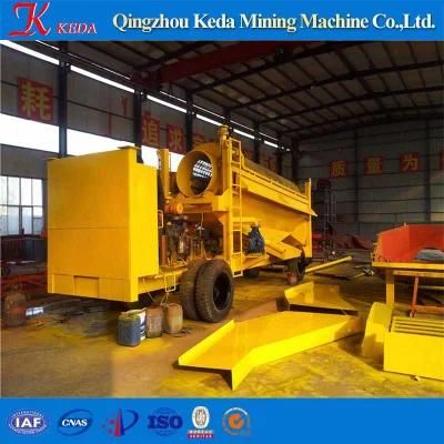 China Placer Alluvial Gold Mining Panning Equipment