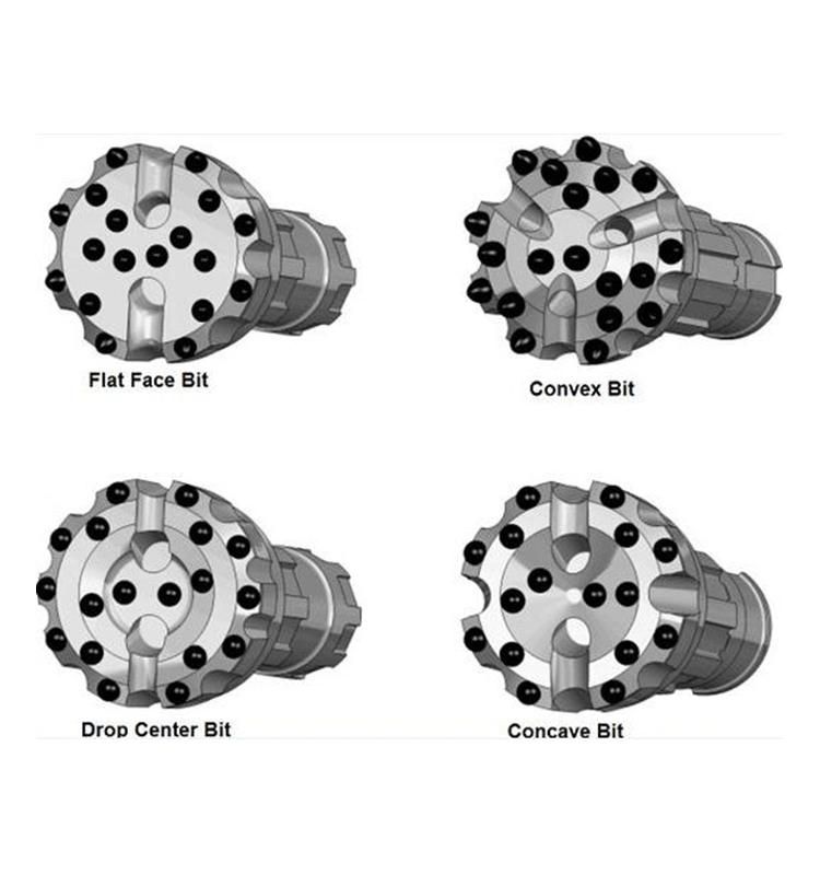 3 1/2" Dh75 DTH Drill Bit with Shank Type Boart Longyear