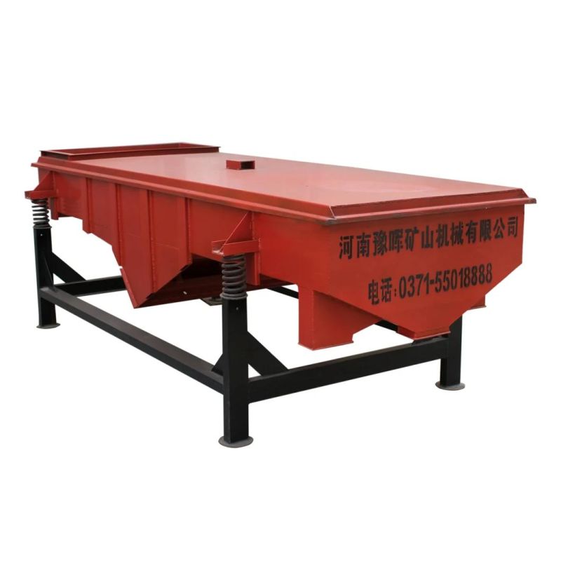 Linear Vibrating Screen for Plastic, Abrasive, Fertilizer Sieving