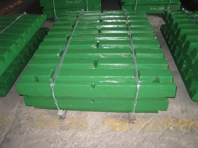 Jaw Crusher Spare Parts Jaw Plate for Custom Made