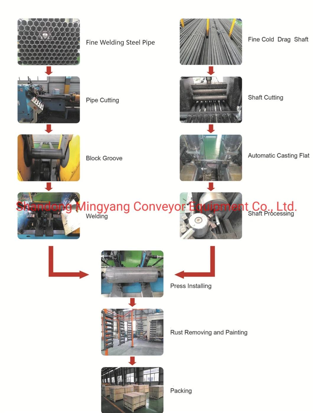 Steel - 127dia 817face 6205brg-Return Roller