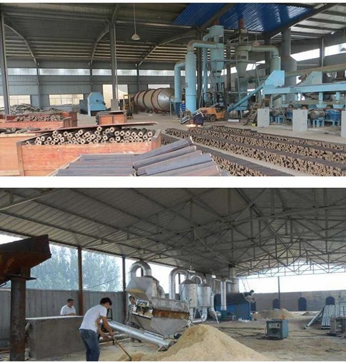 Sawdust Pulverized Charcoal Coal Rod Making Machine Briquette Press Equipment