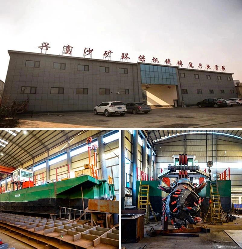 600-5000m3/H Hydraulic Cutter Suction Sand Dredger for Capital Dredging
