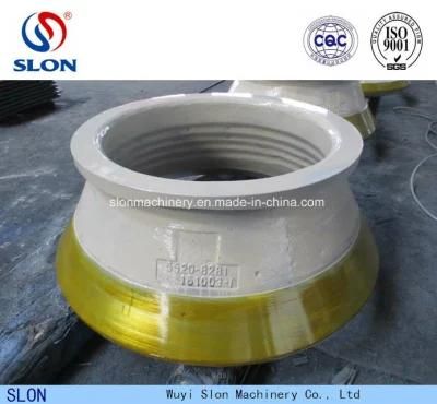 High Manganese Nordberg HP800 Cone Crusher Parts Mantle and Concave