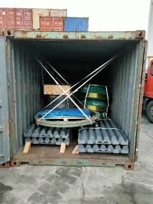 Manganese Steel Cj815 Crusher Spare Wear Parts for Sandvik Jaw Crusher Plate