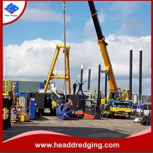 River Lake Pond Inland Sand Mining Equipment Dredge Machine Cutter Suction Dredger