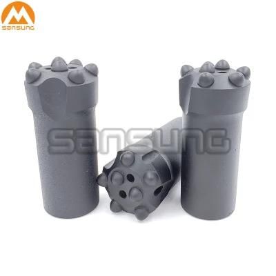 Tungsten Carbides Knock off Drill Taper Button Bit for Quarrying