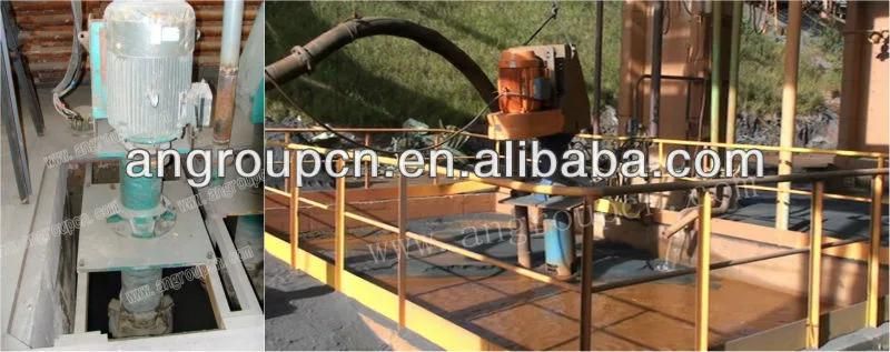 Electrical Motor Shaft Vertical Sump Centrifugal Slurry Pumps