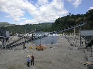 Durable Conveying PV Wide Quarry Site Bulk Material Belt Conveyor