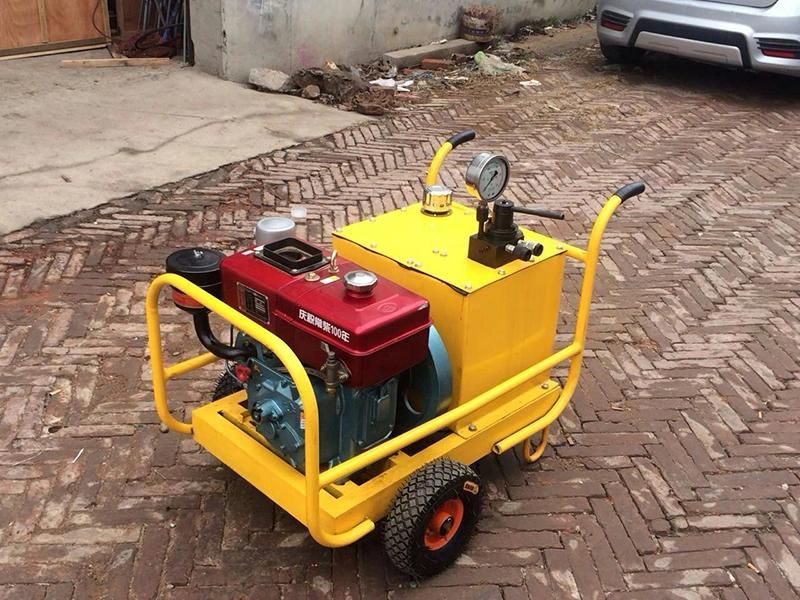 Manual Mountain Hydraulic Stone Splitter Machine