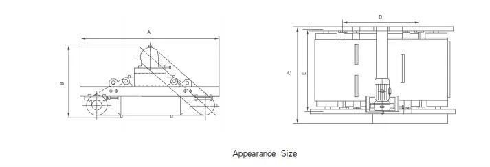 Permanent Magnet Separator Magnetic Separator Manual Magnetic Separator Running Conveyor Belt