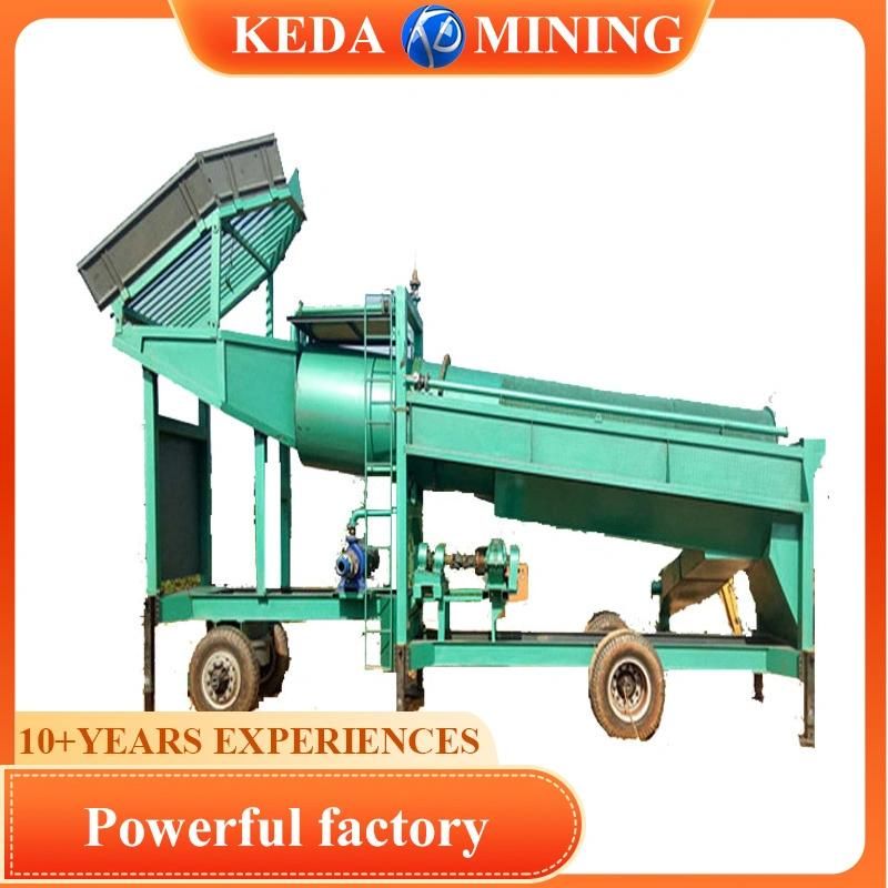 Beneficiation Alluvial Gold Mining Equipment Gold Wash Plant From OEM Factory