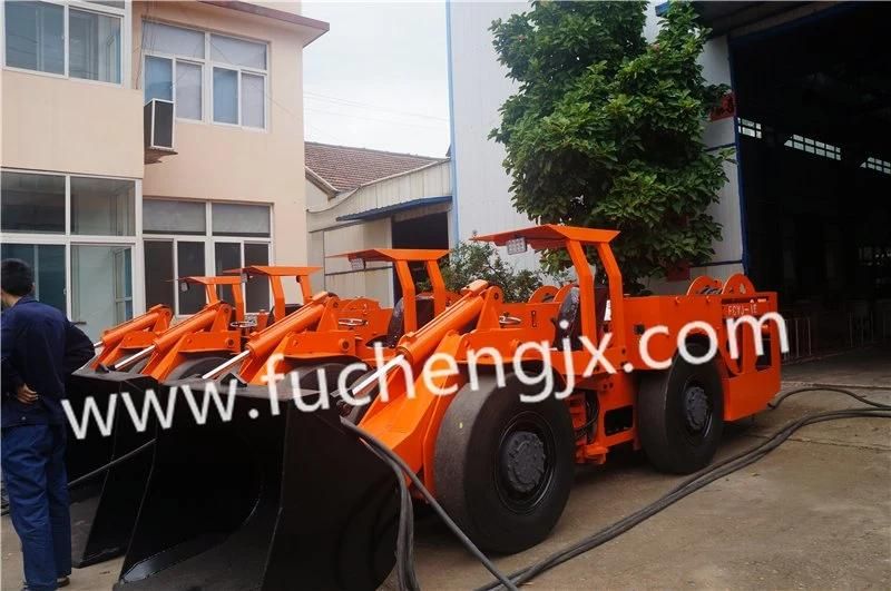 China New electric Underground hydraulic loaders for small mining and tunnels