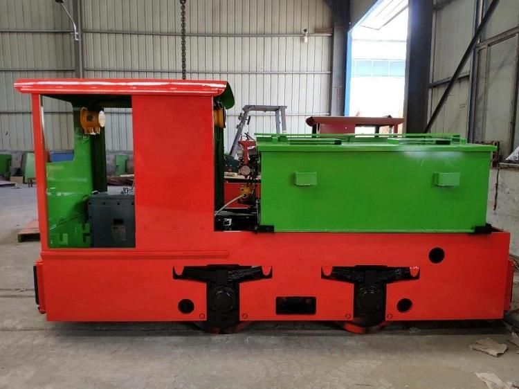 8t Battery Underground Mining Electric Locomotive Trolley Locomotive