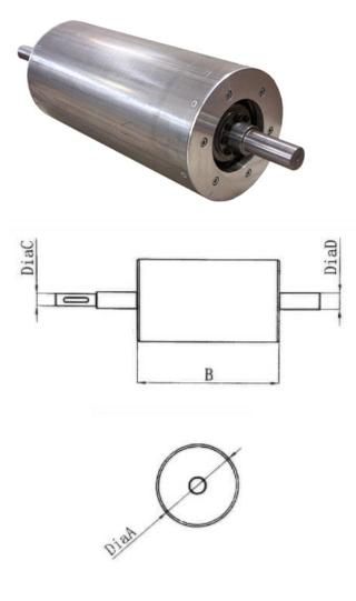 Rare Earth Magnetic Roller Belt Conveyor Head Pulley