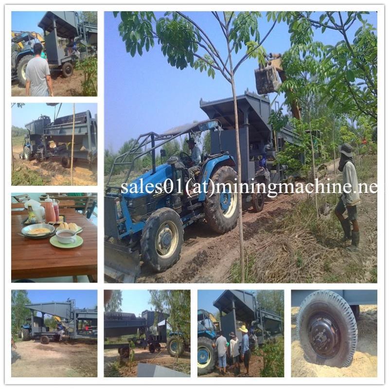 Qingzhou Keda Gold Mining Wash Trommel Machine for Sale