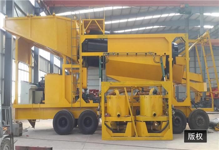 Good Ability Portable Gold Extracting Machine Gold Mininig Screen Gold Washing Plant Gold Mining Trommel