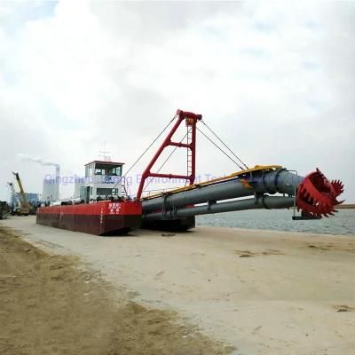 China Small Dredging Machine River Sand Cutter Suction Dredger