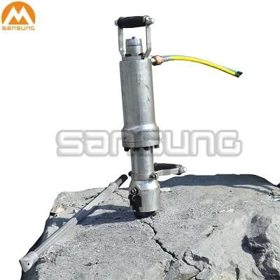 Trenching Tunnelling and Wall Demolition Hydraulic Splitter for Concrete and Stone Rocks