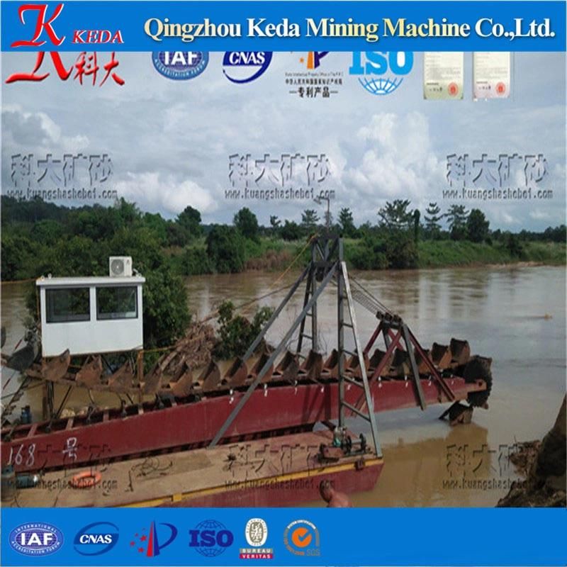 Long Lifetime Dredger Made in Keda Bucket Dredger