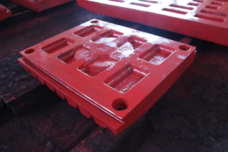 Jaw Crusher Spare Wear Parts Jaw Plate