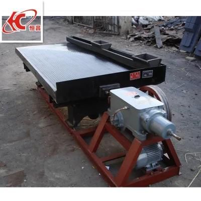 Mineral Separator Line Shaking Table Gold Concentrator for Sale