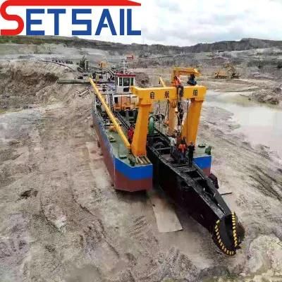 Long Service Working Life Cutter Suction Dredging Machinery for Sale