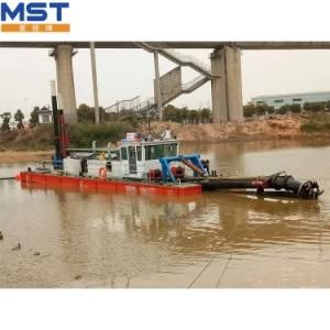 China 12 Cutter Suction Gold Dredger Machine Suction Dredger Vessel Small Lake Dredger ...