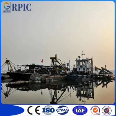 Dredging Machine Floating Dredge Cutter Suction Dredger Pump Pontoon Port Land Reclamation ...