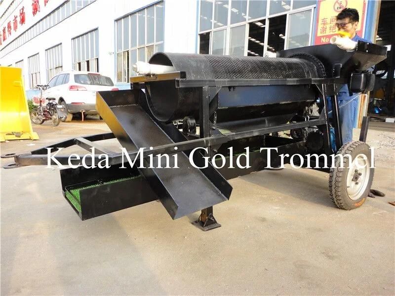 Mobile Gold Mining Machinery with Own Patent