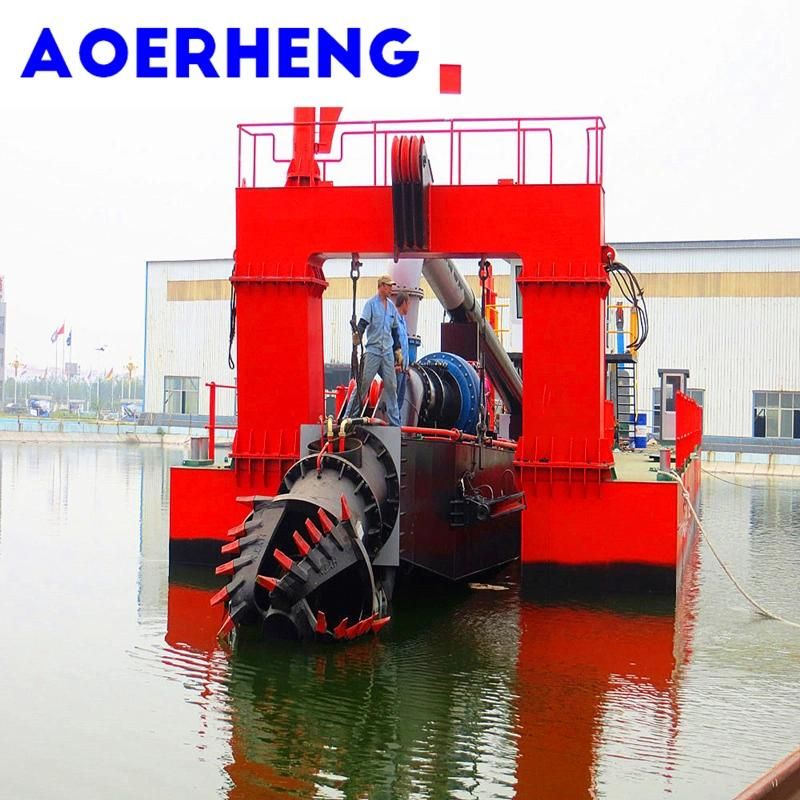 Hydraulic Canal Port Cutter Suction Dredging Ship with Diesel Engine