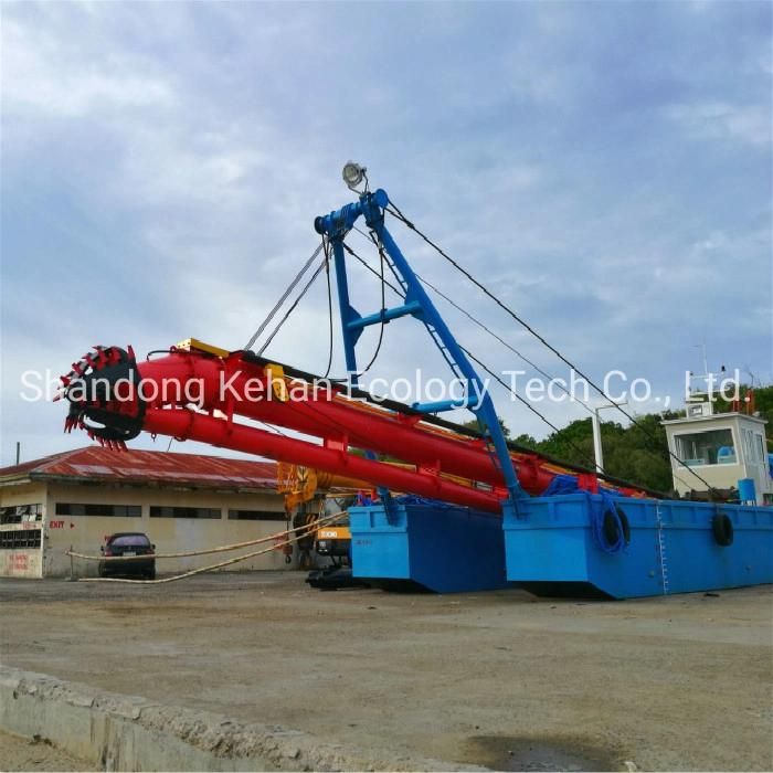 Hydraulic Control Cutter Suction Dredger with Submersible Pump for Sale