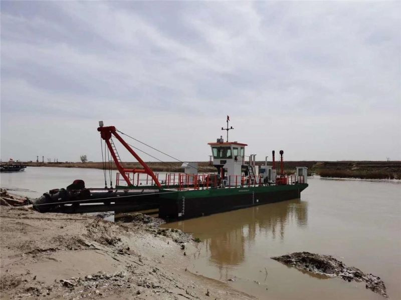 All Dredging Capacity Sand Pump Platform Pontoon Suction Dredger Top Quality