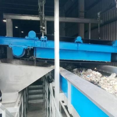 Suspension Fan Cooled Overband Conveyor Belt Electric Magnetic Separator