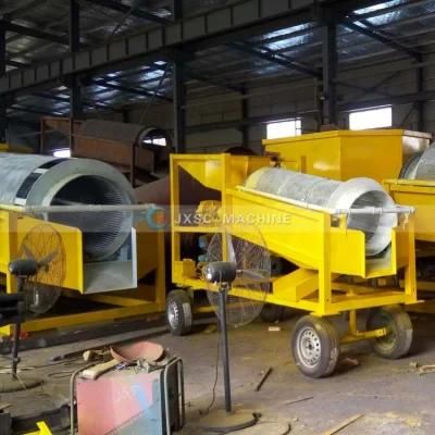 Low Price Gravel Drum Sieve Separator Screening Trommel Equipment