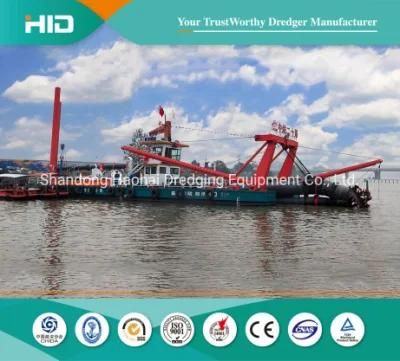 High Production Cutter Sand River Suction Dredger Dredging Ship for Egypt Inland River ...