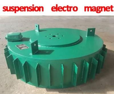 Suspended Coal Conveyor Belt Electro Magnet Iron Separator