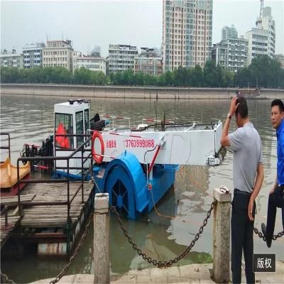 2022 Hot Sale Water Weed Cutting Harvester Machine Mowing Boat Water Hyacinth Harvester ...
