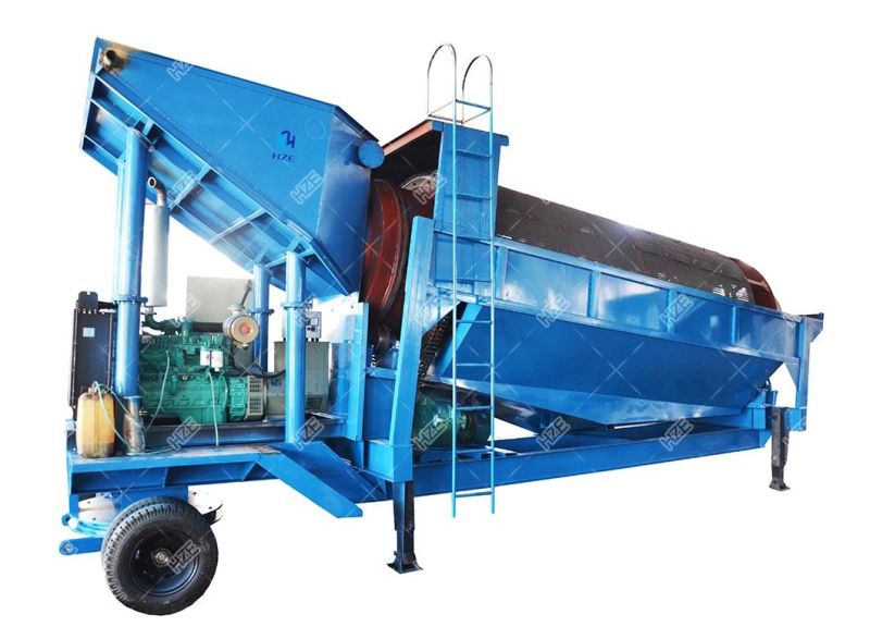 Efficient Mining Equipment High Recovery Gold Mining Trommel