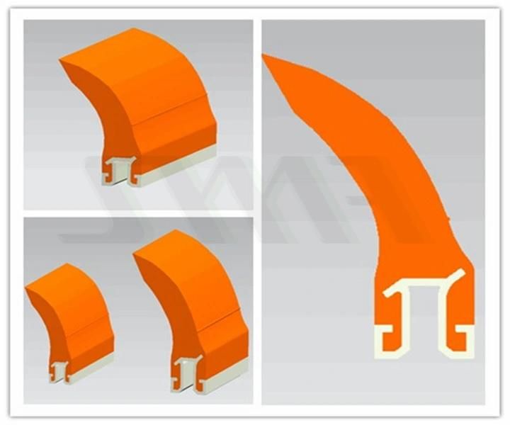 Polyurethane Primary Conveyor Belt Scraper for Mining Industry