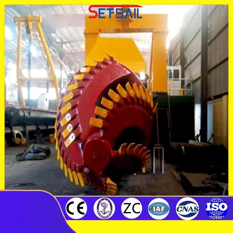 Long Discharge Distance 10 Inch Cutter Suction Dredger with Booster Station