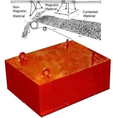 Suspended Permanent Magnet for Conveyor Belt