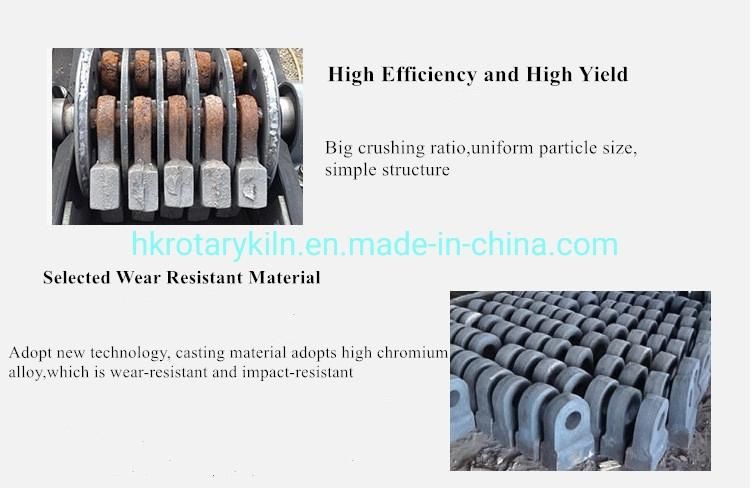 Multi-Uses 5-150 M3/H Rock Stone Glass Crusher Stone Crusher Hammer