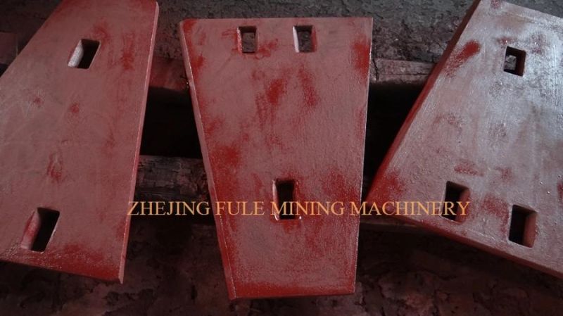 Quality Certificate Hot Sale Jaw Crusher Liner Plate with Factory Price