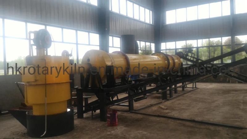 Hot Sale Dung Dryer Machine with Capacity of 2-6t/H