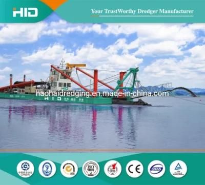 HID Brand Hydraulic Cutter Suction Dredger for Land Reclamation in River/ Lake / Port / ...