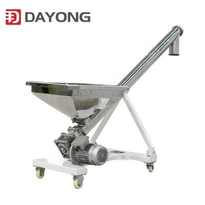 SUS304 Vertical Food Grade Thermal Screw Conveyor Stainless for Cement Copper Golf Ball ...